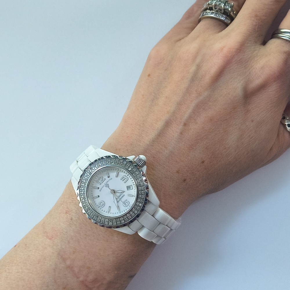 Swiss Legend Karamica Diamond Women's Watch - 1 Carat Natural Diamonds